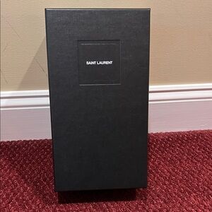 Saint Laurent Classic Black Shoe Box